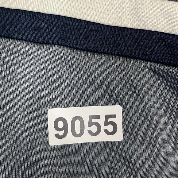 G Star Raw Full Zip Athletic Jacket‎ Mens M Gray Striped Made in Turkey - Picture 11 of 11